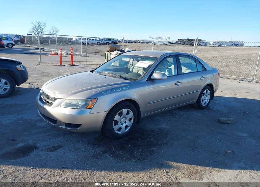 2006 HYUNDAI SONATA GL VIN: 5NPET46CX6H068453