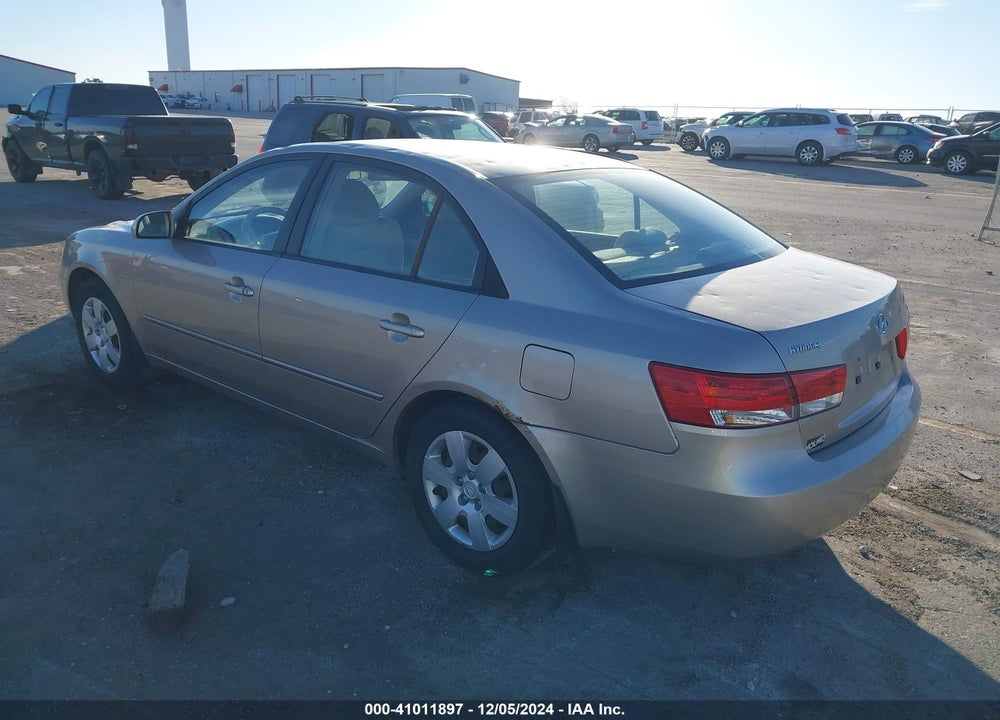 2006 HYUNDAI SONATA GL VIN: 5NPET46CX6H068453