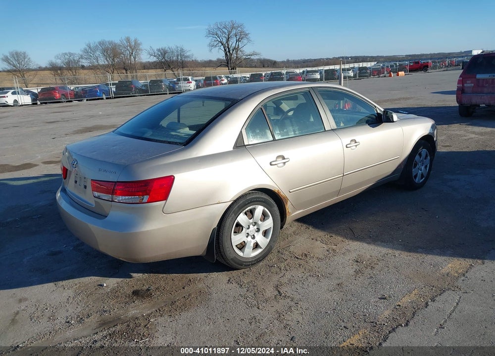 2006 HYUNDAI SONATA GL VIN: 5NPET46CX6H068453