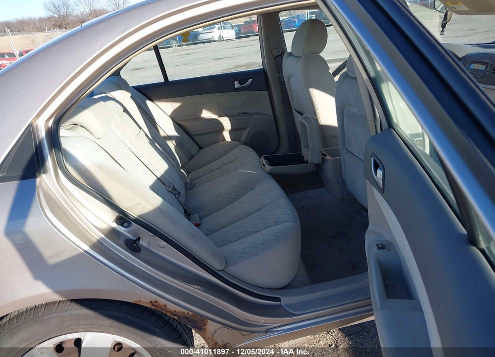 2006 HYUNDAI SONATA GL VIN: 5NPET46CX6H068453