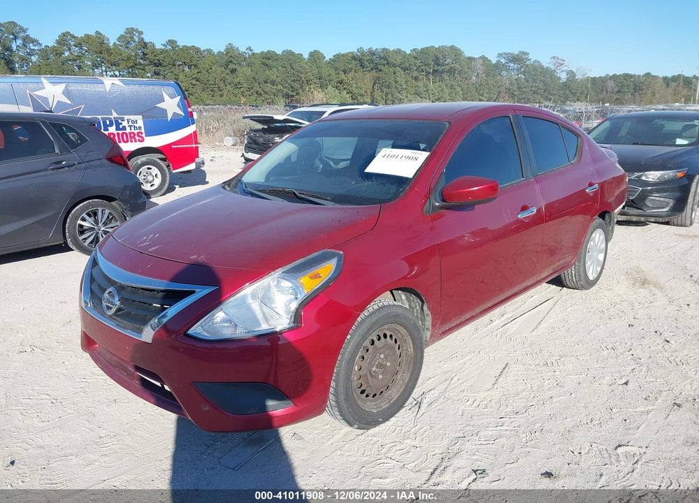 2019 NISSAN VERSA 1.6 SV VIN: 3N1CN7AP2KL836212