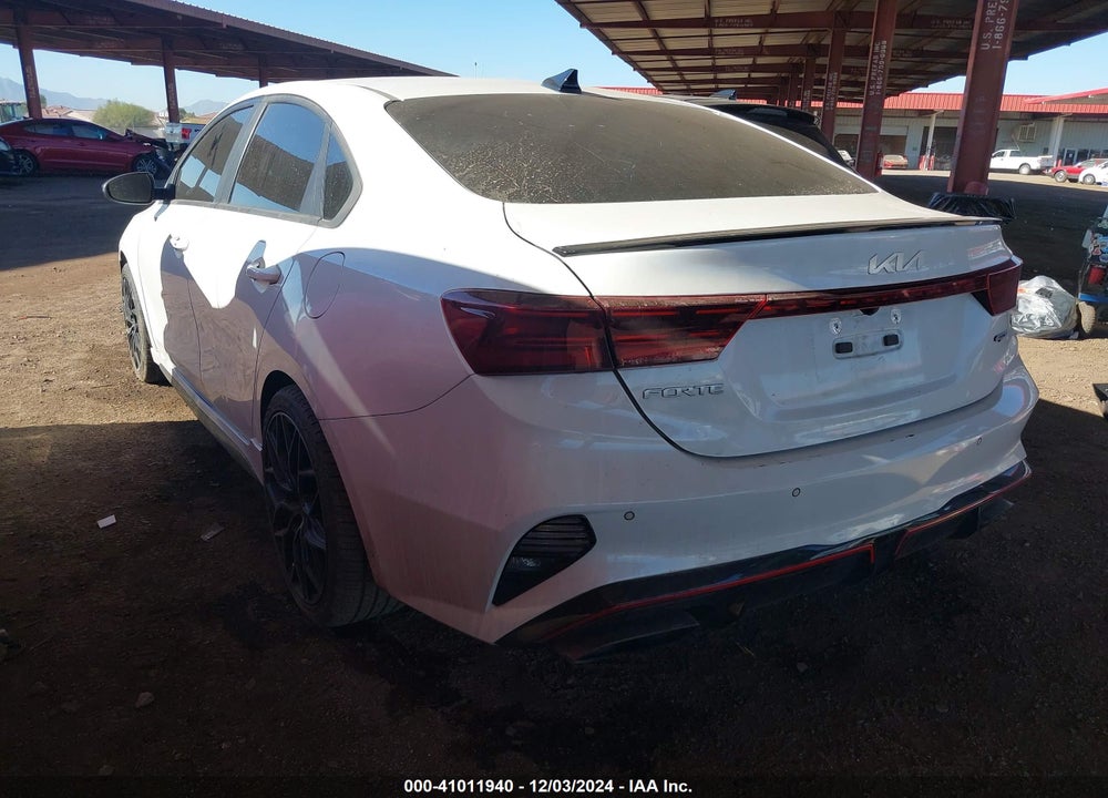 2022 KIA FORTE GT MANUAL VIN: 3KPF44AC9NE492718