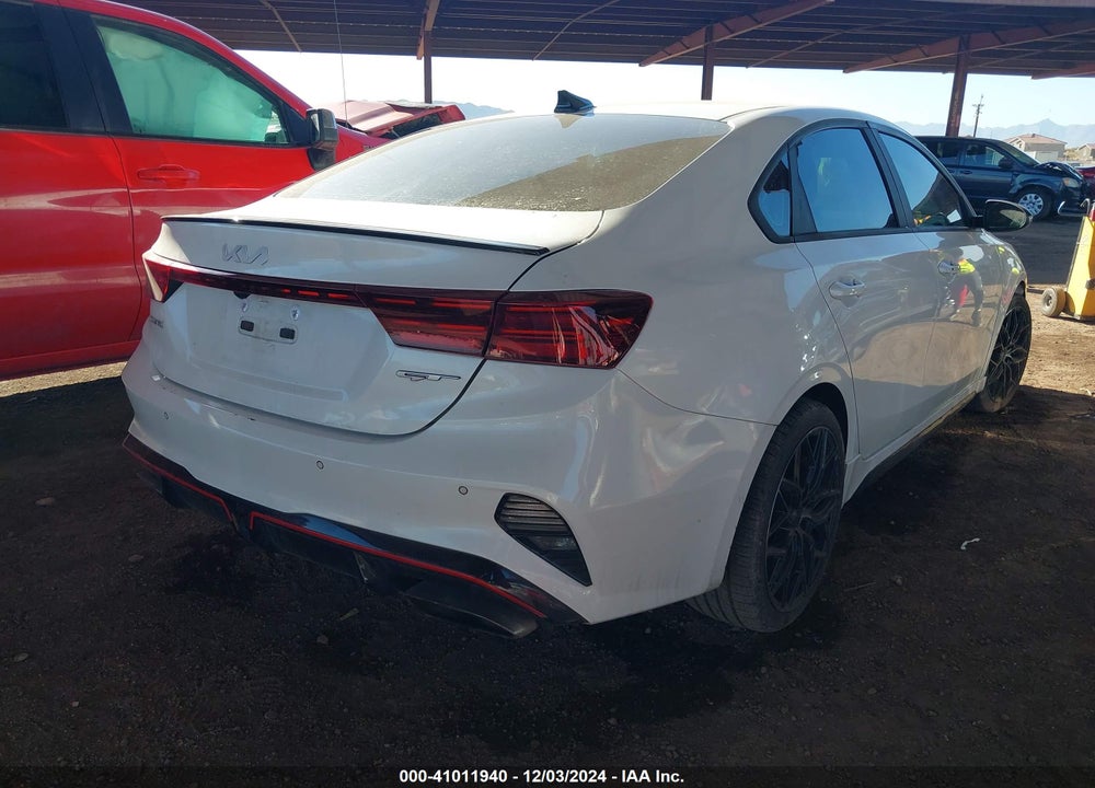 2022 KIA FORTE GT MANUAL VIN: 3KPF44AC9NE492718
