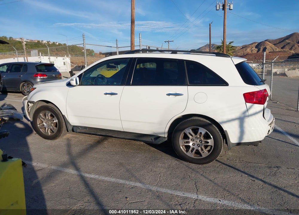 2007 ACURA MDX TECHNOLOGY PACKAGE VIN: 2HNYD28337H540069