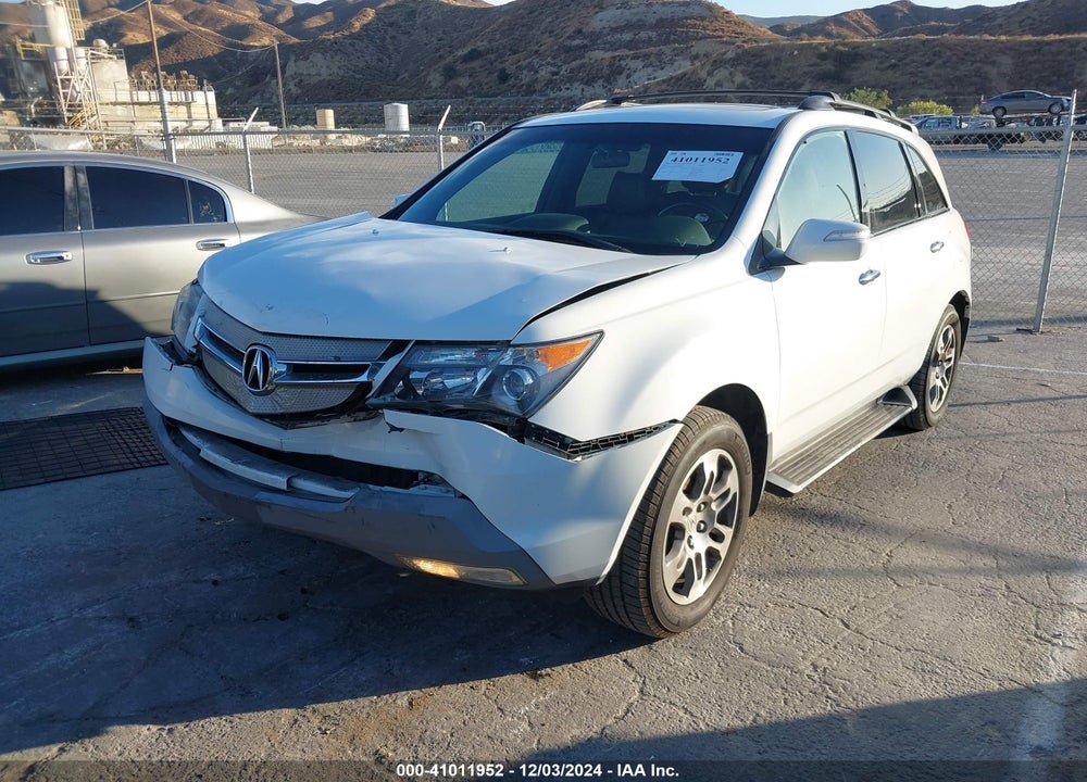 2007 ACURA MDX TECHNOLOGY PACKAGE VIN: 2HNYD28337H540069