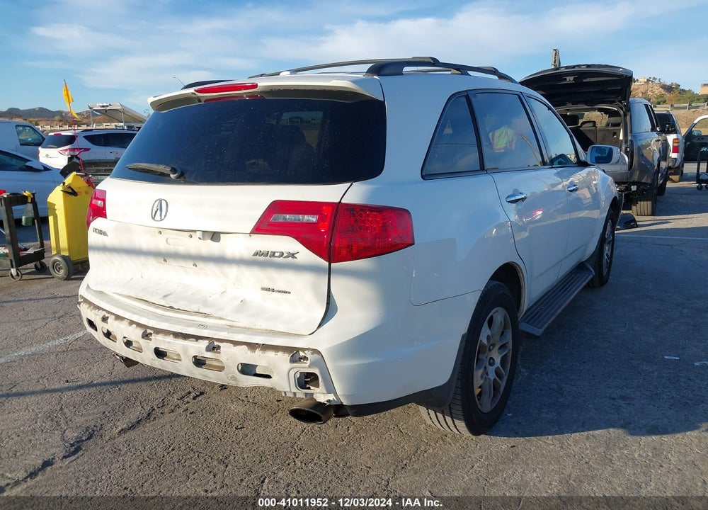 2007 ACURA MDX TECHNOLOGY PACKAGE VIN: 2HNYD28337H540069