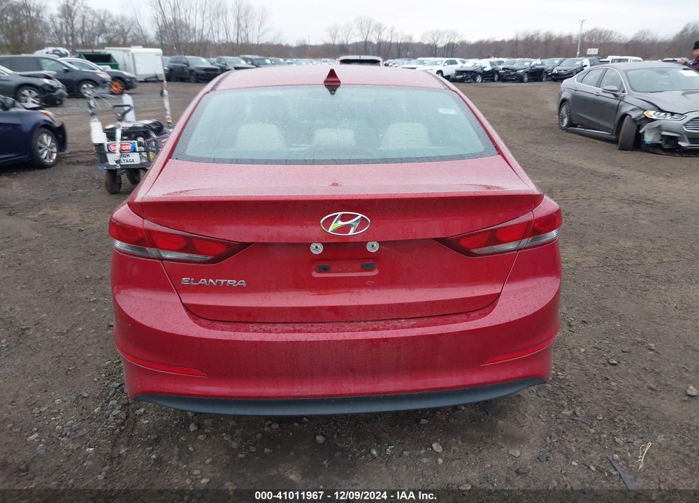 2017 HYUNDAI ELANTRA VIN: KMHD84LF9HU194920