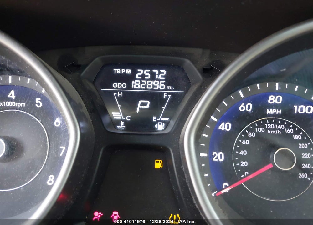 2013 HYUNDAI ELANTRA GLS VIN: 5NPDH4AE0DH222493