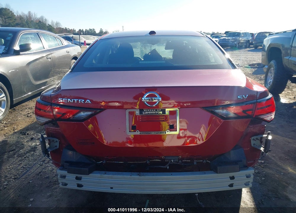 2022 NISSAN SENTRA SV XTRONIC CVT VIN: 3N1AB8CV4NY211349