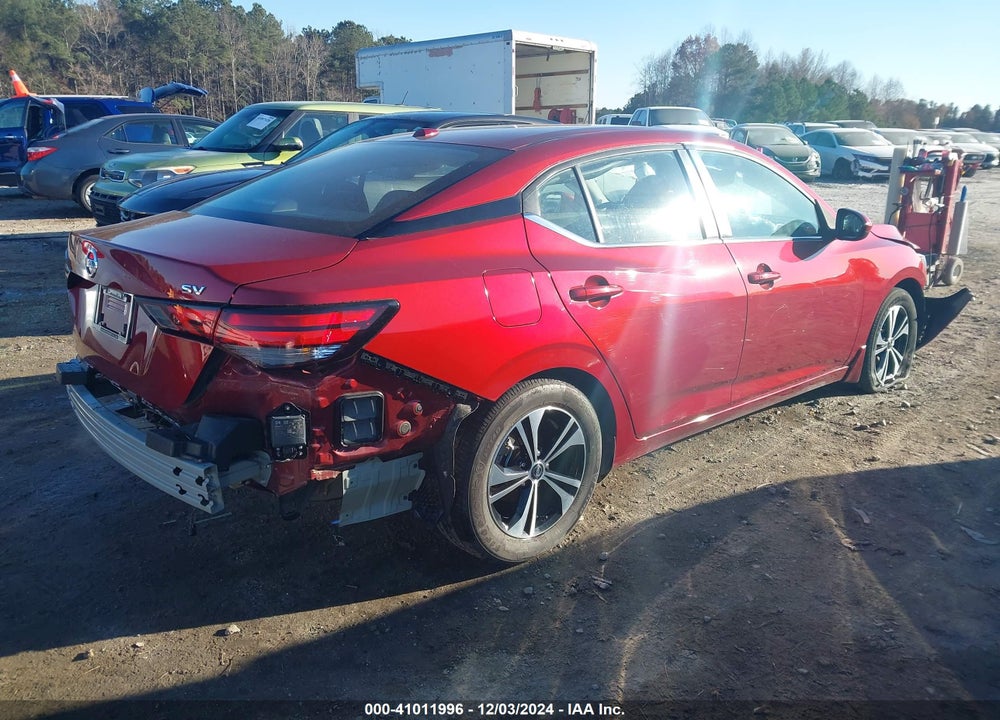2022 NISSAN SENTRA SV XTRONIC CVT VIN: 3N1AB8CV4NY211349