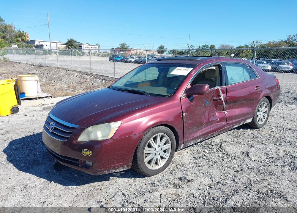 2007 TOYOTA AVALON LIMITED VIN: 4T1BK36B97U174046