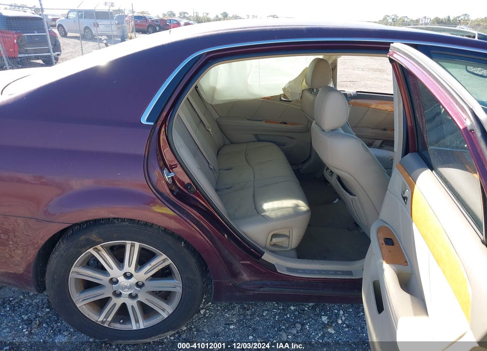 2007 TOYOTA AVALON LIMITED VIN: 4T1BK36B97U174046