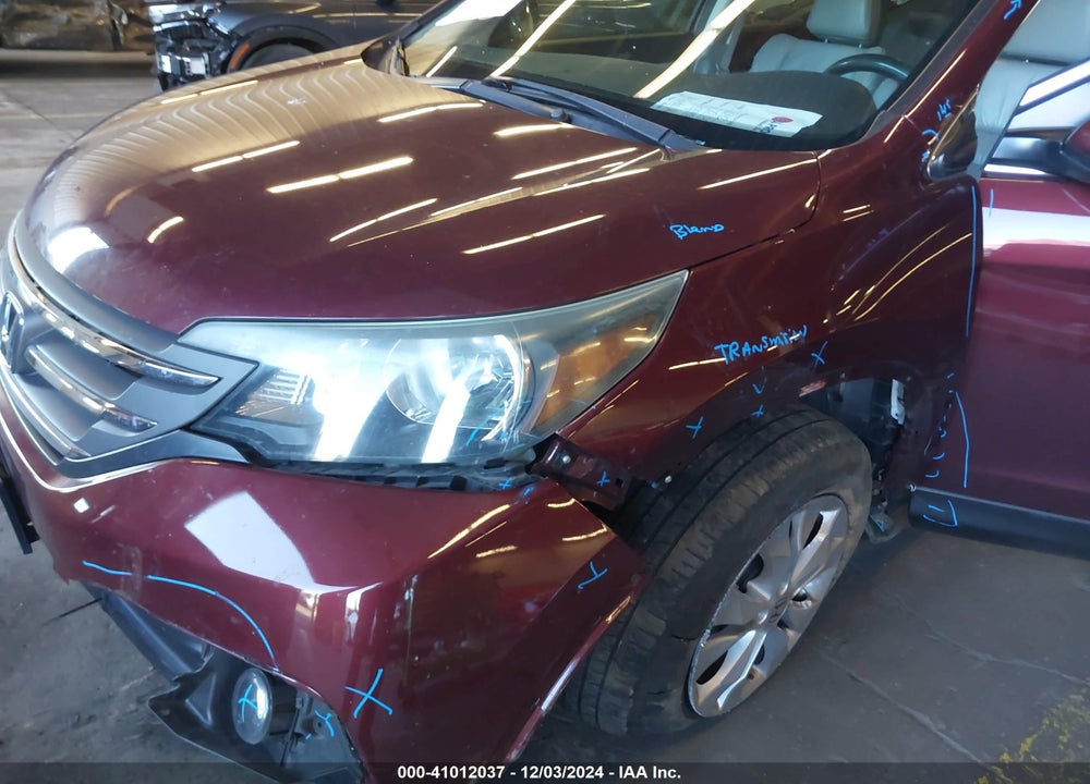 2014 HONDA CR-V EX-L VIN: 5J6RM4H74EL114894