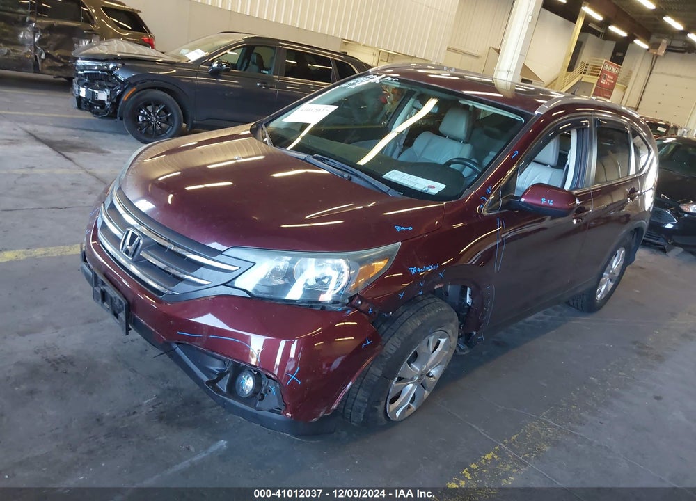 2014 HONDA CR-V EX-L VIN: 5J6RM4H74EL114894