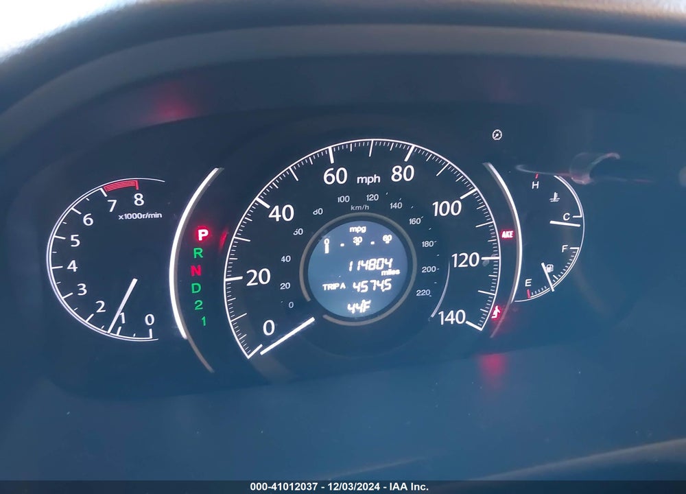2014 HONDA CR-V EX-L VIN: 5J6RM4H74EL114894