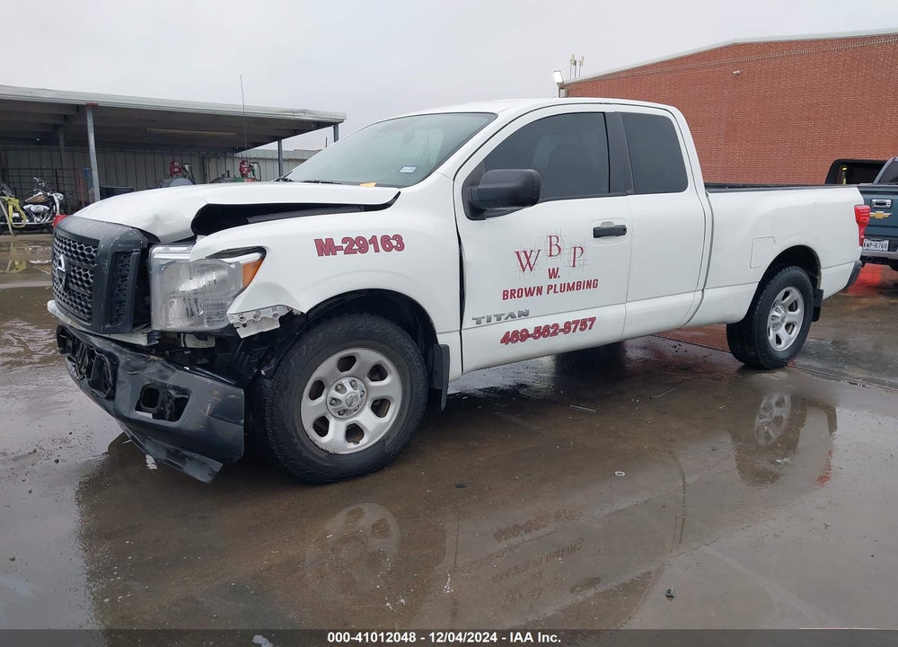 2017 NISSAN TITAN S VIN: 1N6AA1C76HN558639