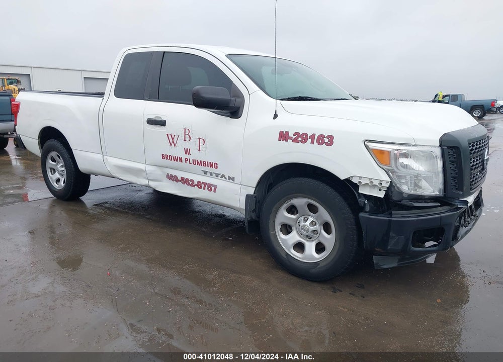 2017 NISSAN TITAN S VIN: 1N6AA1C76HN558639