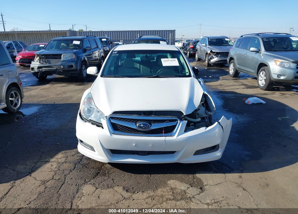 2011 SUBARU LEGACY 2.5I LIMITED VIN: 4S3BMBJ61B3236394