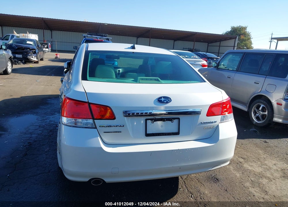 2011 SUBARU LEGACY 2.5I LIMITED VIN: 4S3BMBJ61B3236394