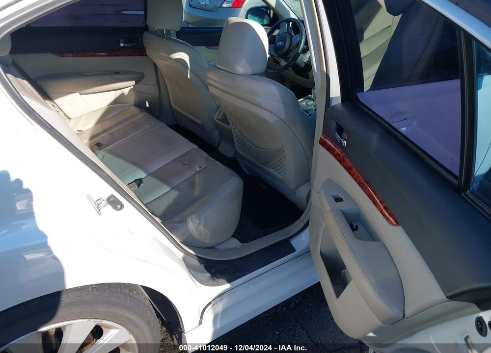2011 SUBARU LEGACY 2.5I LIMITED VIN: 4S3BMBJ61B3236394