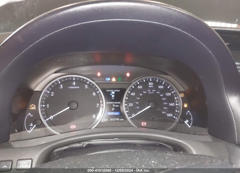 2013 LEXUS GS VIN: JTHCE1BL5D5003852