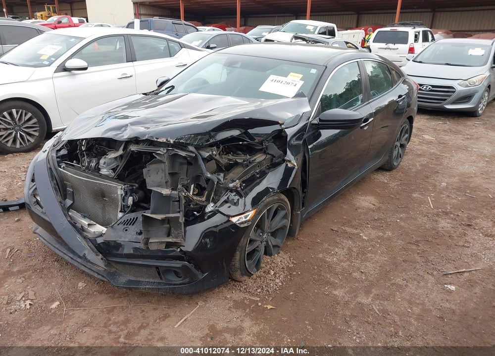 2019 HONDA CIVIC SPORT VIN: 2HGFC2F87KH571804