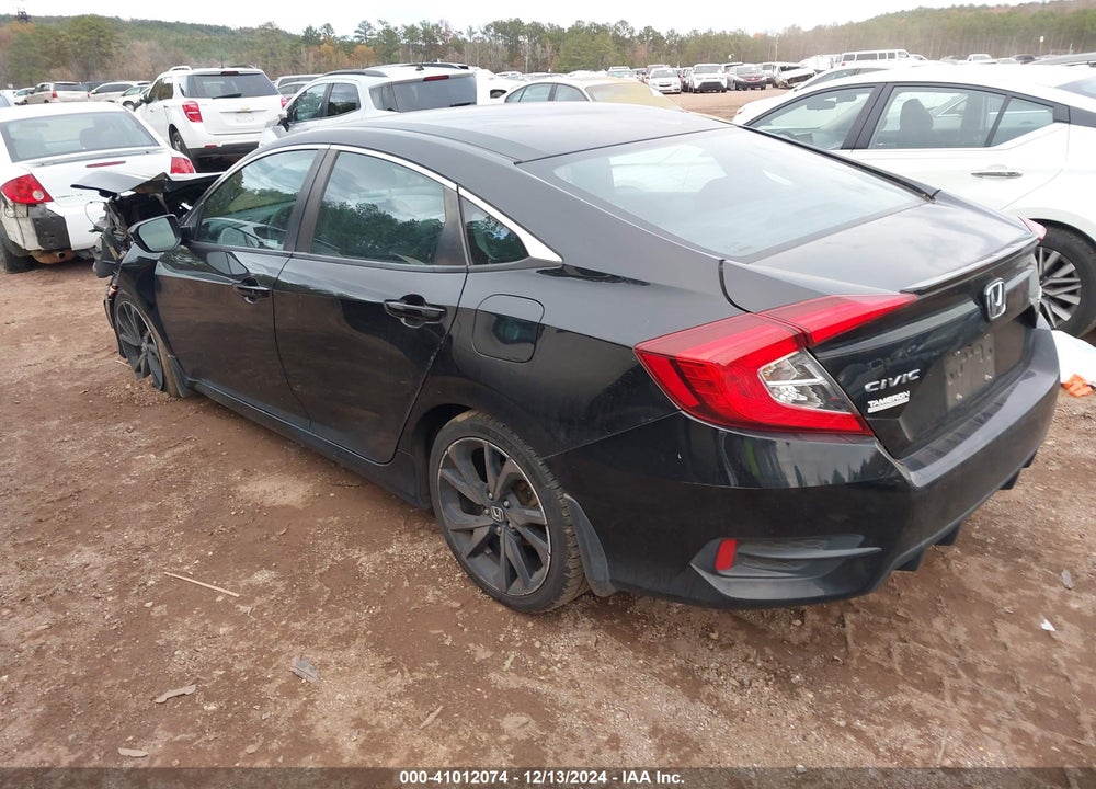 2019 HONDA CIVIC SPORT VIN: 2HGFC2F87KH571804
