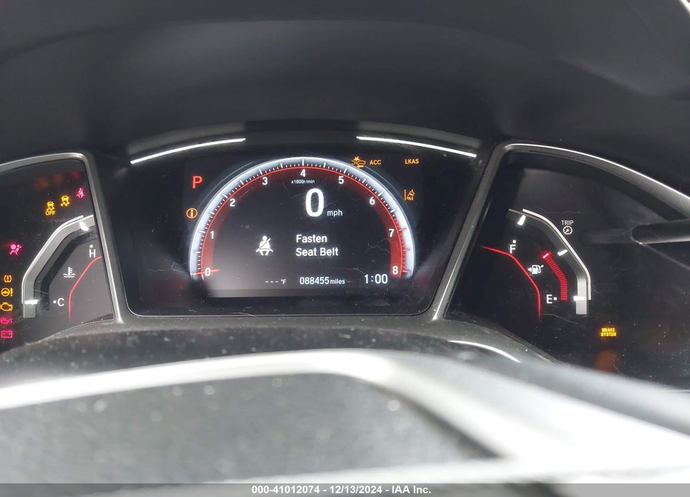 2019 HONDA CIVIC SPORT VIN: 2HGFC2F87KH571804