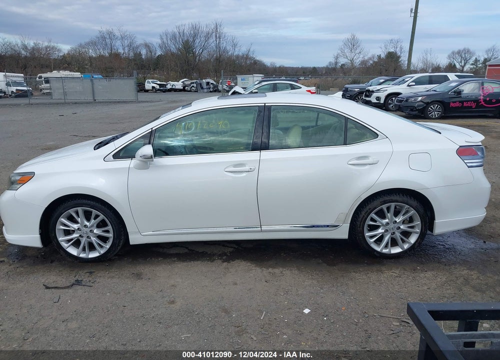 2010 LEXUS HS 250H PREMIUM VIN: JTHBB1BA4A2030900