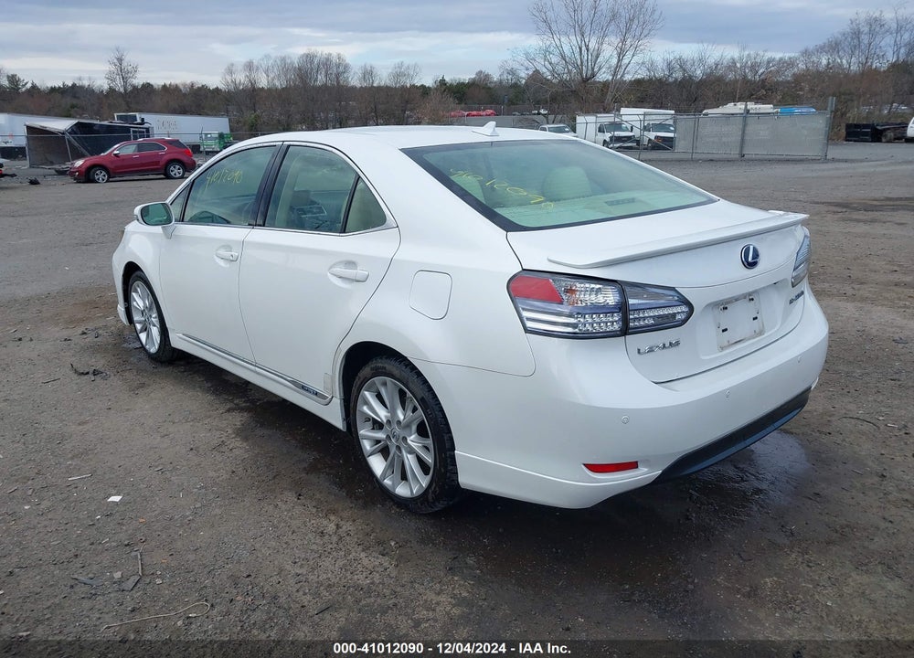 2010 LEXUS HS 250H PREMIUM VIN: JTHBB1BA4A2030900