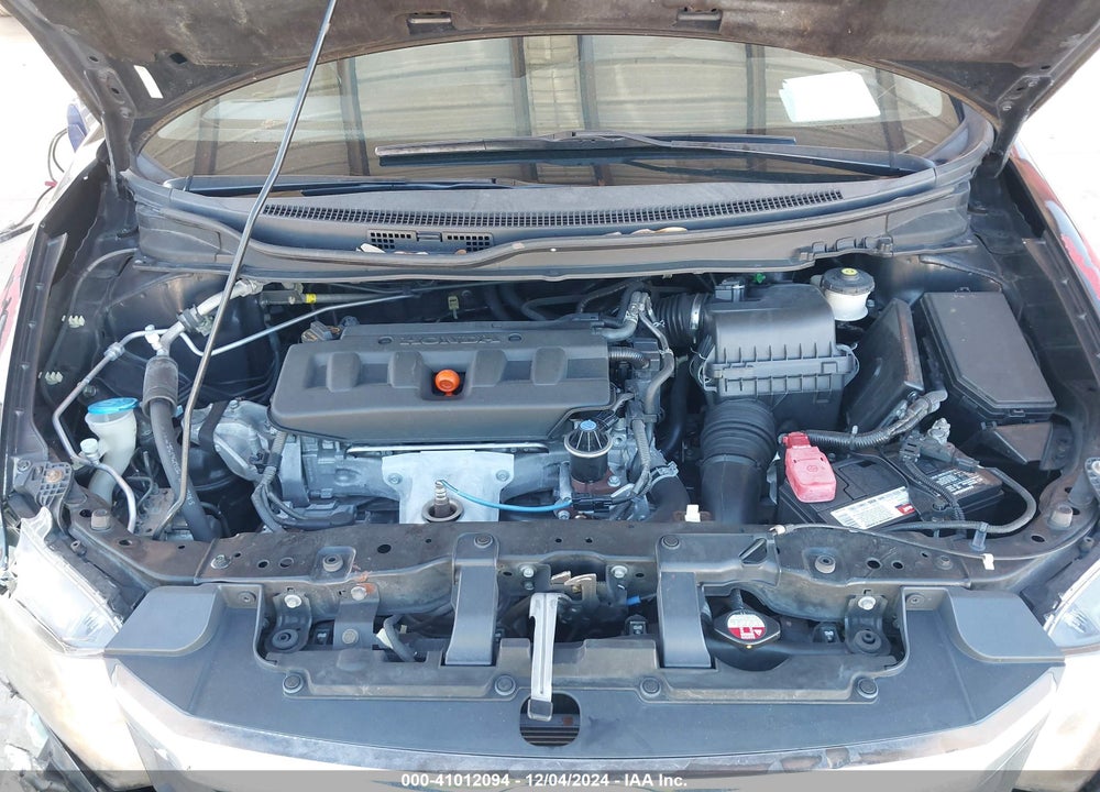 2012 HONDA CIVIC LX VIN: 19XFB2F59CE091431