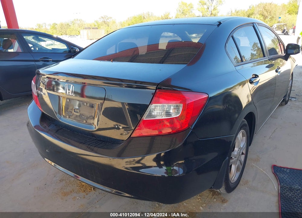 2012 HONDA CIVIC LX VIN: 19XFB2F59CE091431