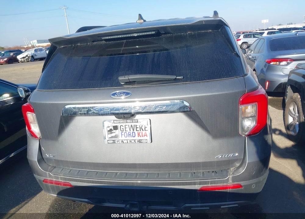 2022 FORD EXPLORER XLT VIN: 1FMSK8DH5NGB84850