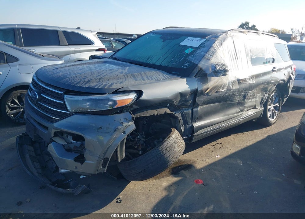 2022 FORD EXPLORER XLT VIN: 1FMSK8DH5NGB84850