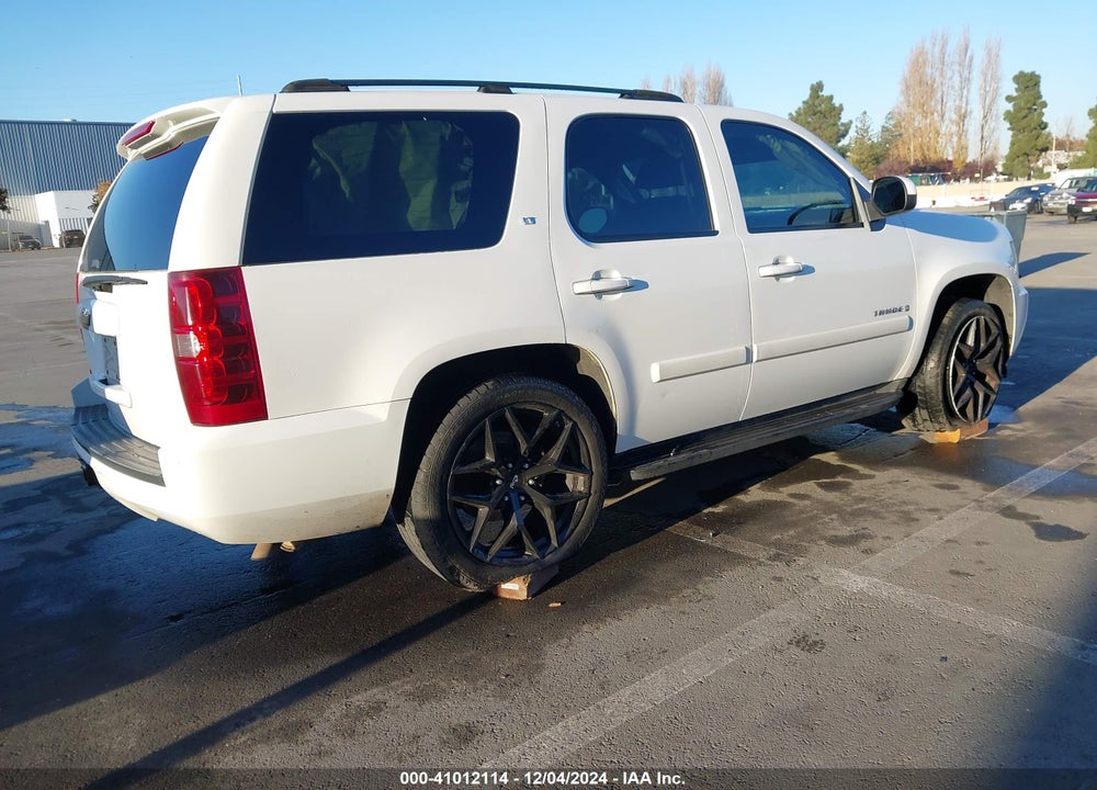 2007 CHEVROLET TAHOE LT VIN: 1GNFC13J57R311349