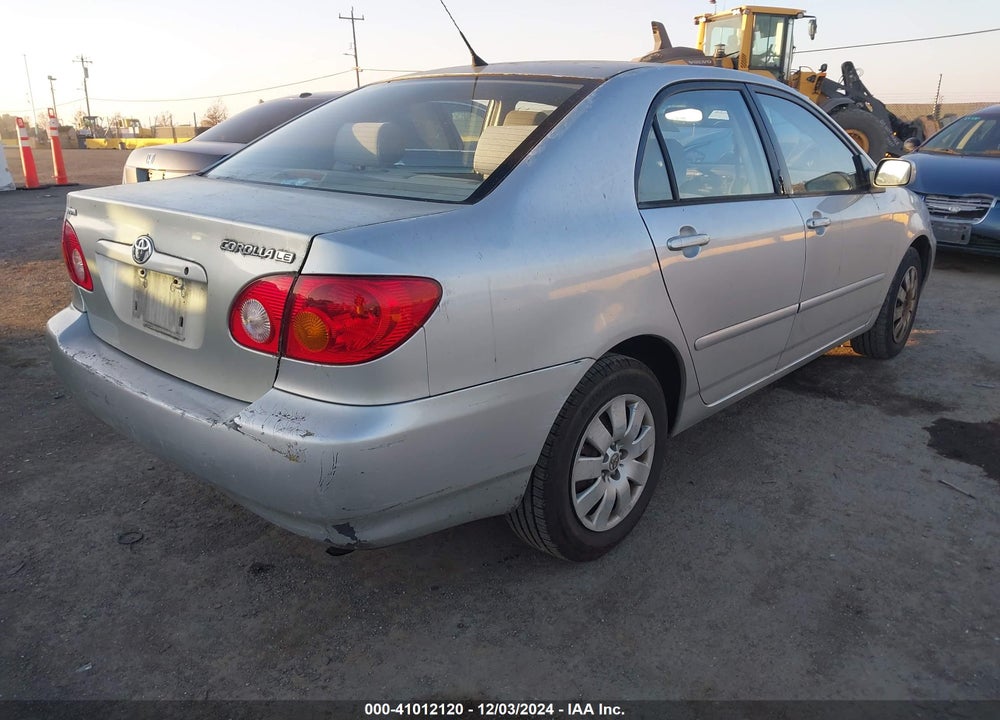 2003 TOYOTA COROLLA LE VIN: JTDBR32E232001863