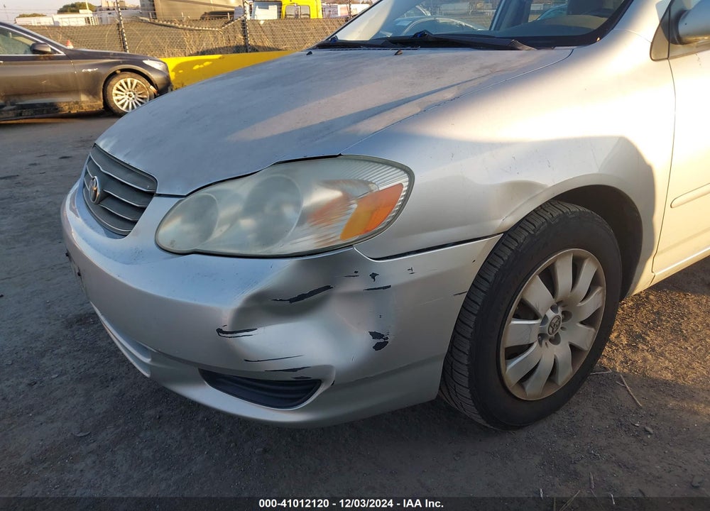 2003 TOYOTA COROLLA LE VIN: JTDBR32E232001863