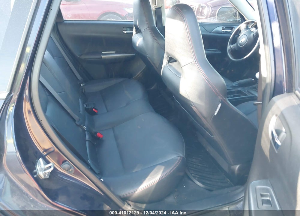 2012 SUBARU IMPREZA WRX LIMITED VIN: JF1GV7F6XCG029298