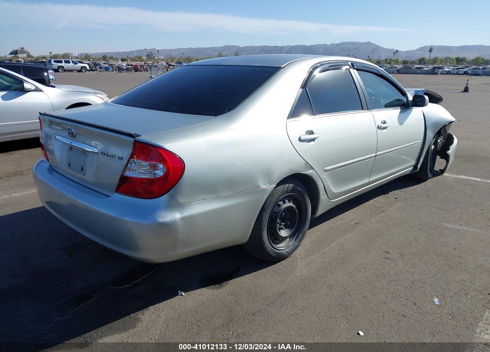 2003 TOYOTA CAMRY LE VIN: JTDBE32K730220198