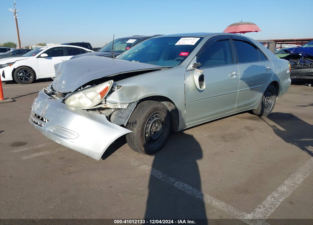 2003 TOYOTA CAMRY LE VIN: JTDBE32K730220198