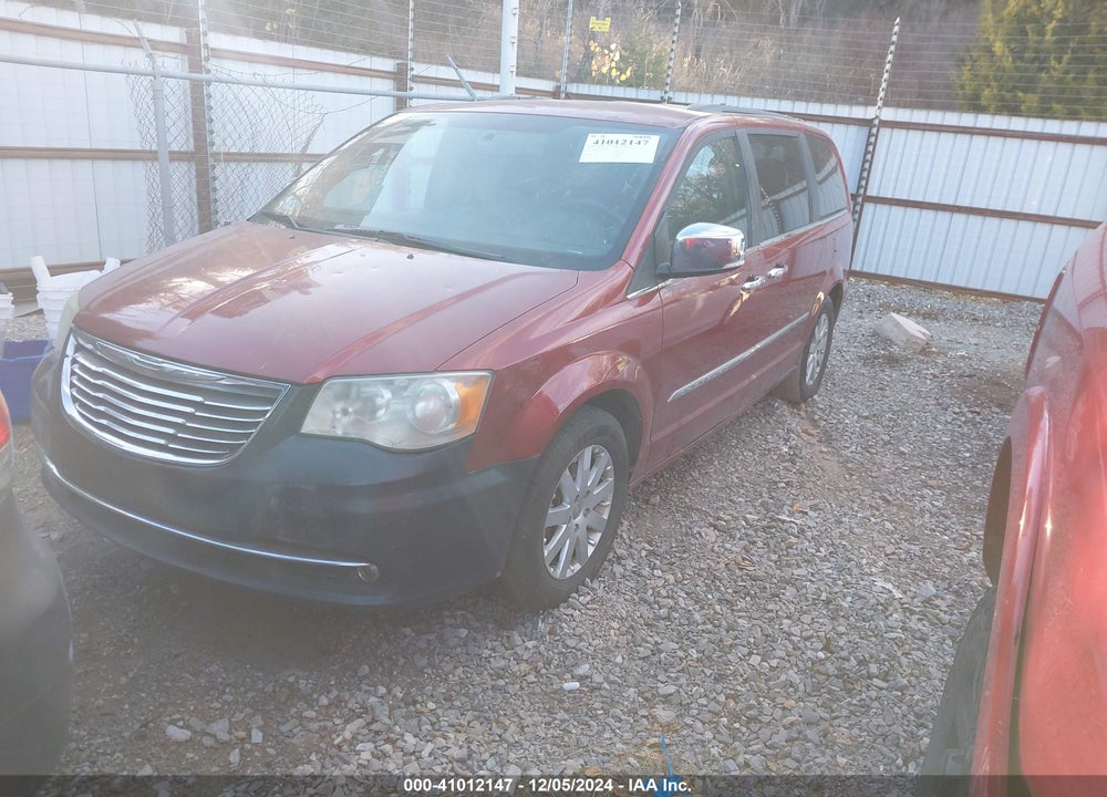 2011 CHRYSLER TOWN & COUNTRY TOURING-L VIN: 2A4RR8DG1BR746611