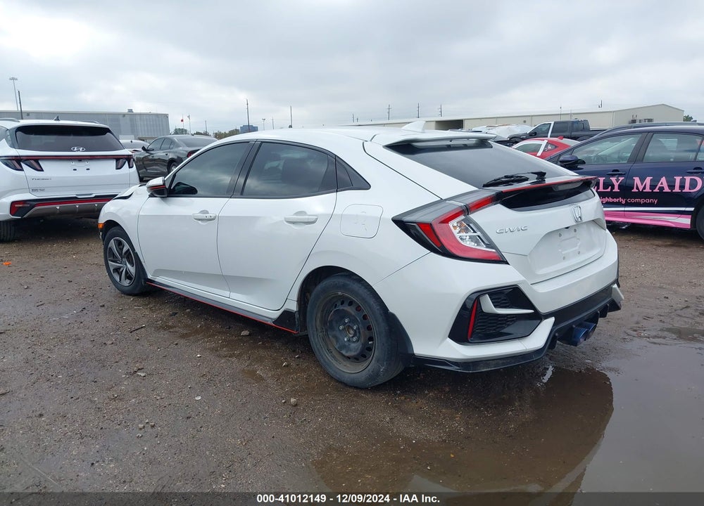 2021 HONDA CIVIC SPORT VIN: SHHFK7H47MU216194