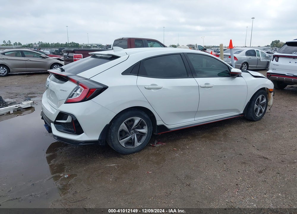 2021 HONDA CIVIC SPORT VIN: SHHFK7H47MU216194