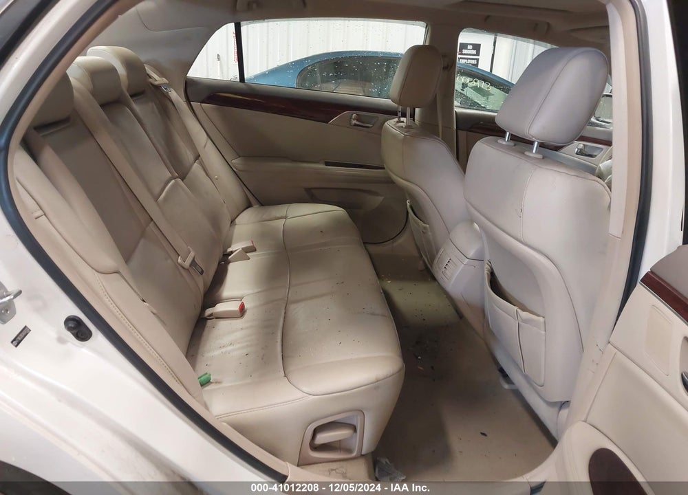 2010 TOYOTA AVALON XLS VIN: 4T1BK3DB2AU361302