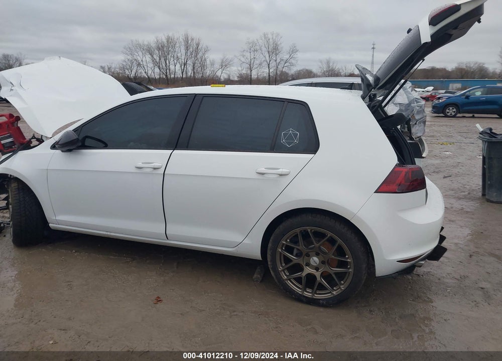 2017 VOLKSWAGEN GOLF TSI S 4-DOOR/TSI SE 4-DOOR/TSI SEL 4-DOOR/TSI WOLFSBURG EDITION 4-DOOR VIN: 3VW217AU2HM071335