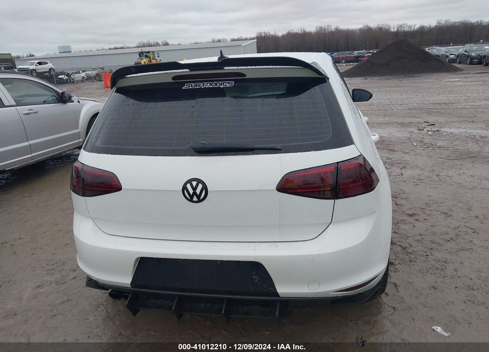 2017 VOLKSWAGEN GOLF TSI S 4-DOOR/TSI SE 4-DOOR/TSI SEL 4-DOOR/TSI WOLFSBURG EDITION 4-DOOR VIN: 3VW217AU2HM071335