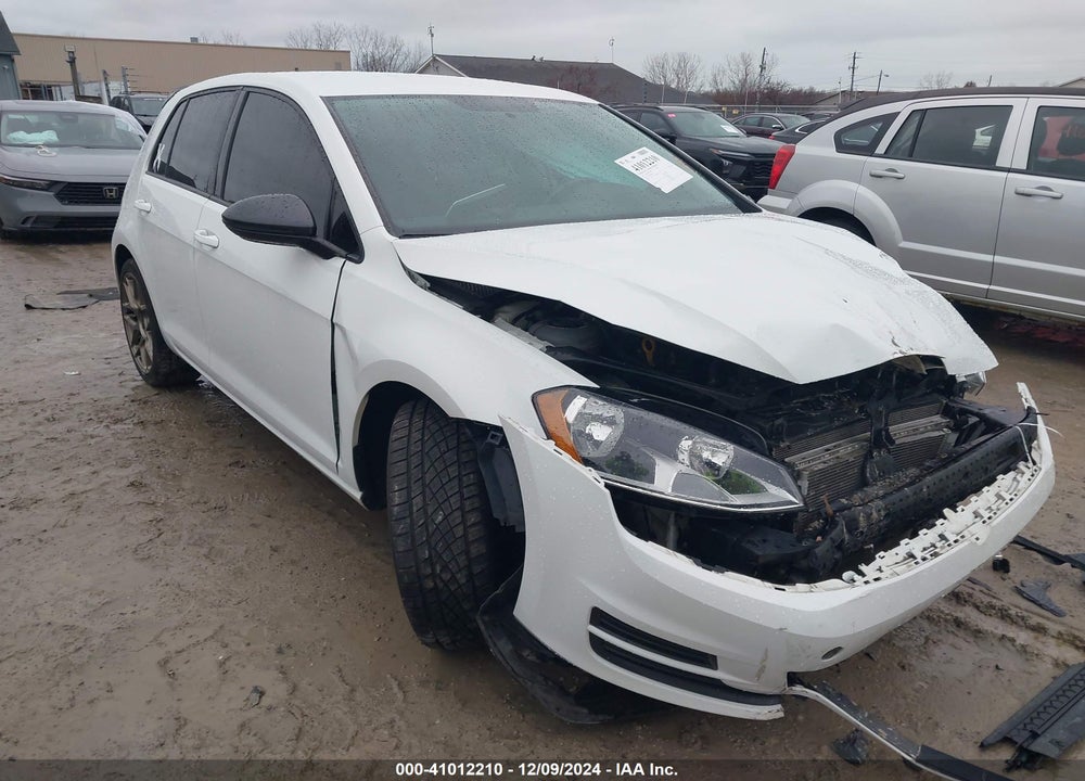 2017 VOLKSWAGEN GOLF TSI S 4-DOOR/TSI SE 4-DOOR/TSI SEL 4-DOOR/TSI WOLFSBURG EDITION 4-DOOR VIN: 3VW217AU2HM071335