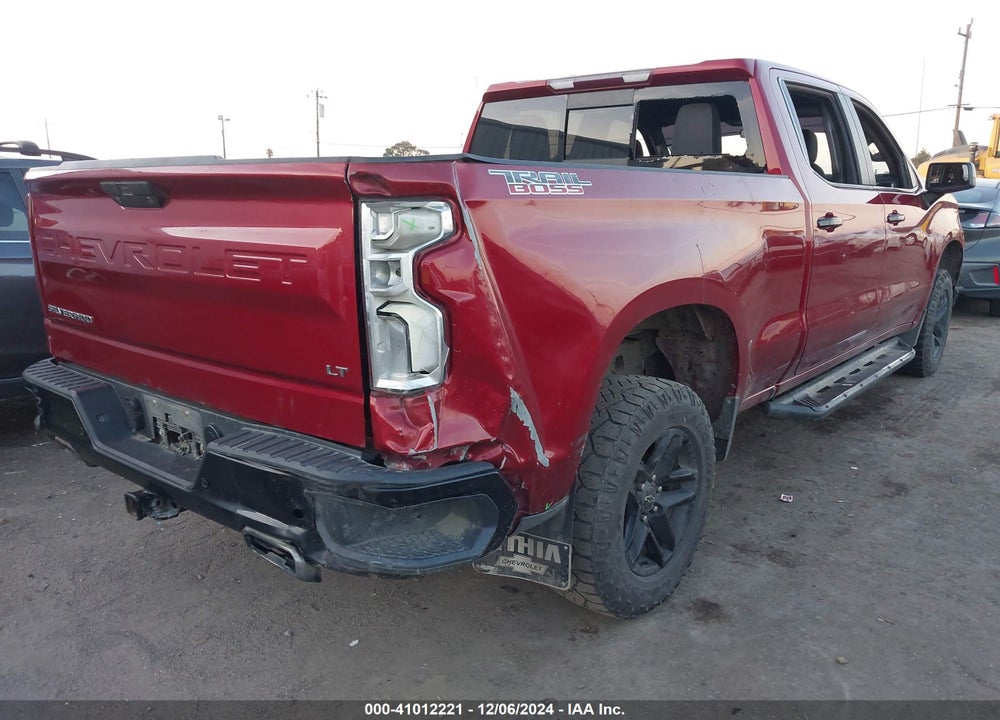 2020 CHEVROLET SILVERADO 1500 4WD STANDARD BED LT TRAIL BOSS VIN: 3GCPYFED5LG209093