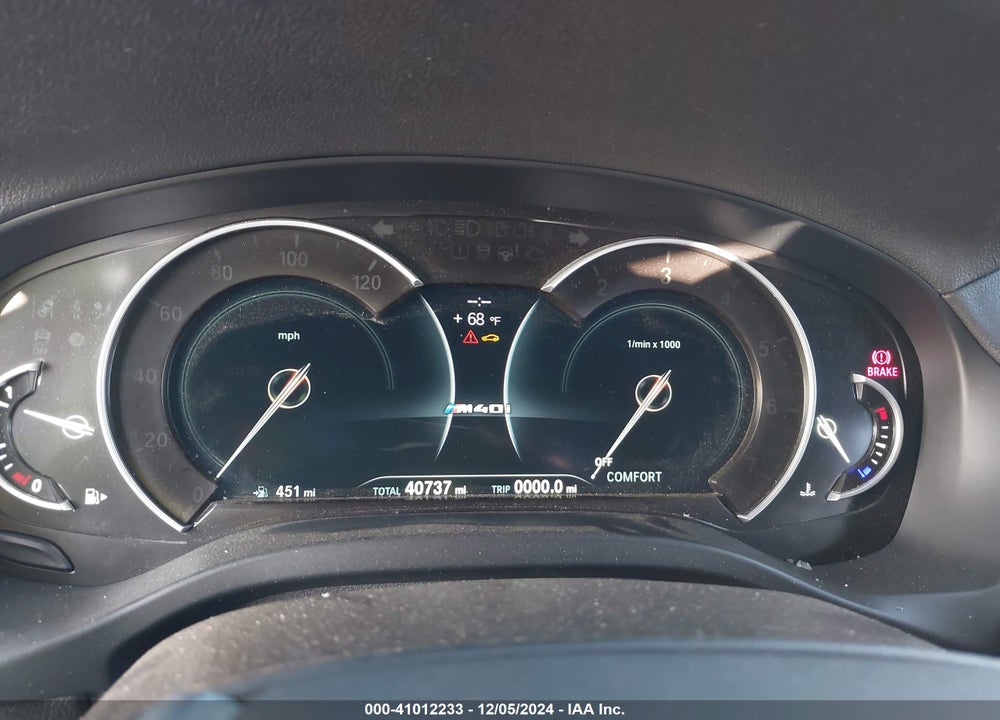2019 BMW X4 M40I VIN: 5UXUJ5C54KLJ64077