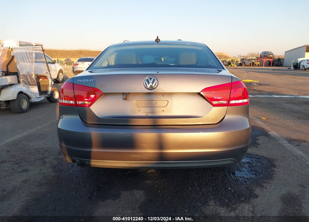 2013 VOLKSWAGEN PASSAT 2.5L WOLFSBURG EDITION VIN: 1VWAP7A33DC137730